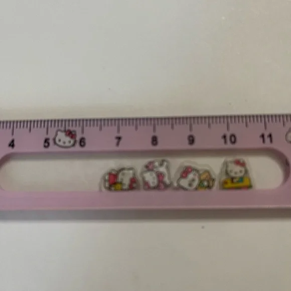 Hello Kitty 15cm Pink Ruler - Picture 5 of 8